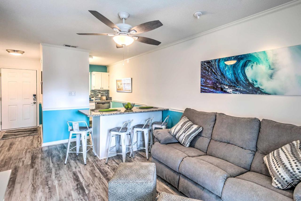 Surfside Beach Escape With Pool - Walk To Ocean! Myrtle Beach Zewnętrze zdjęcie