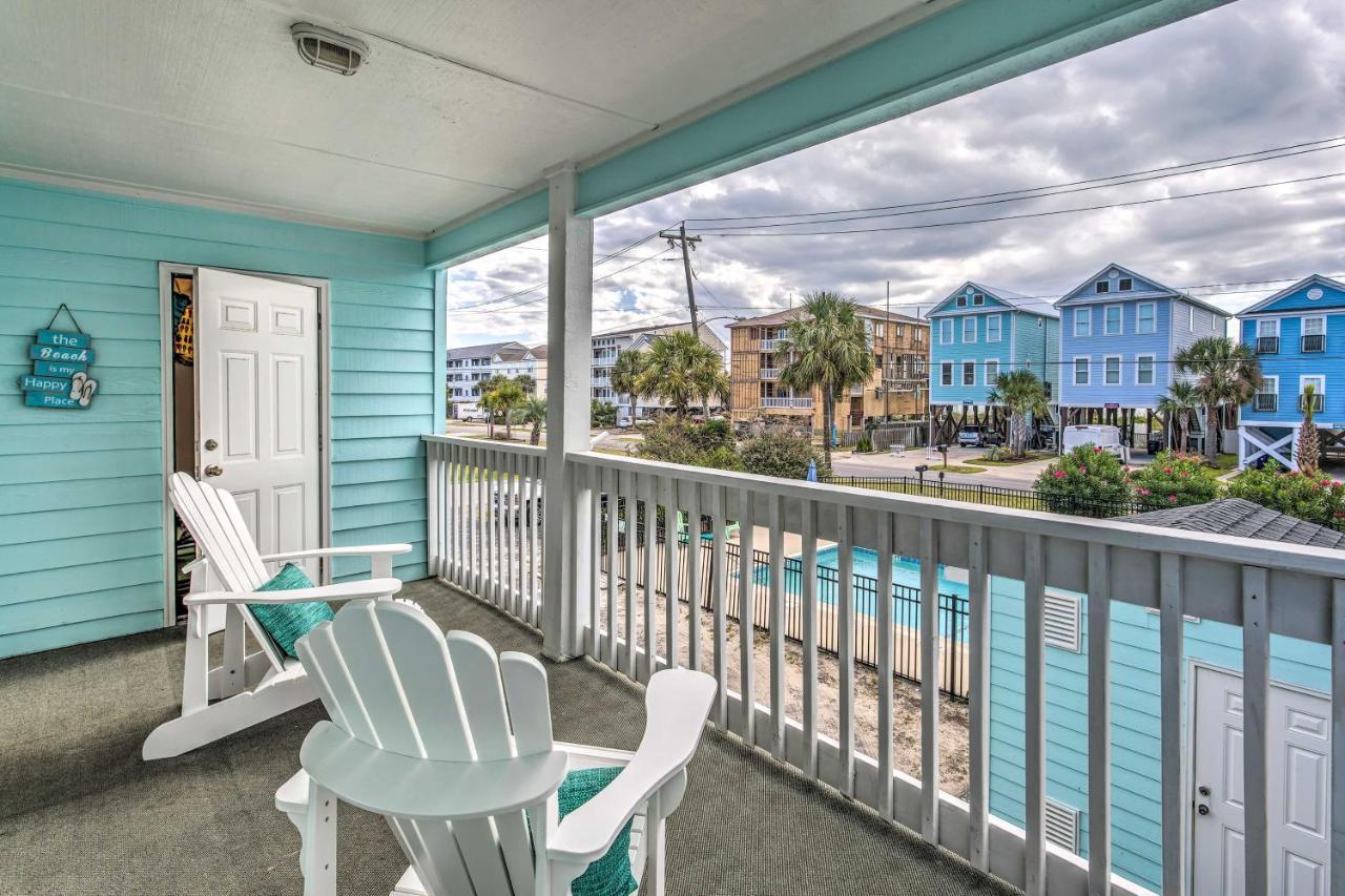 Surfside Beach Escape With Pool - Walk To Ocean! Myrtle Beach Zewnętrze zdjęcie