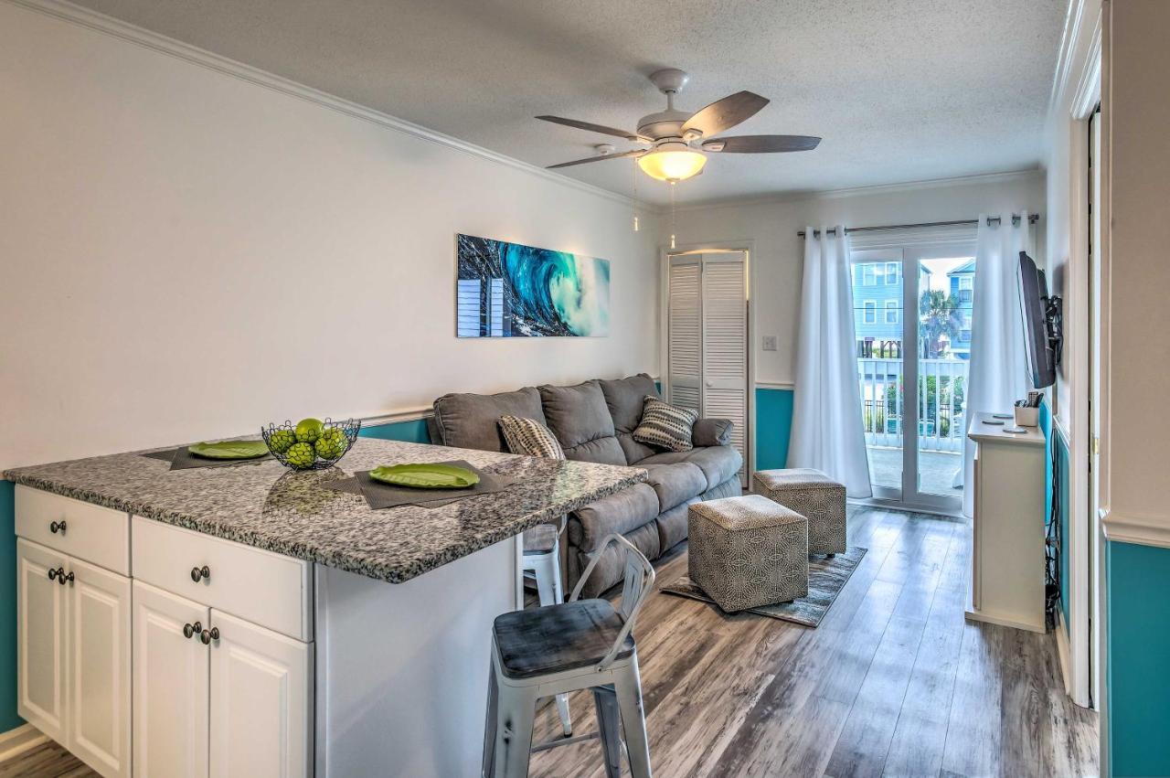 Surfside Beach Escape With Pool - Walk To Ocean! Myrtle Beach Zewnętrze zdjęcie